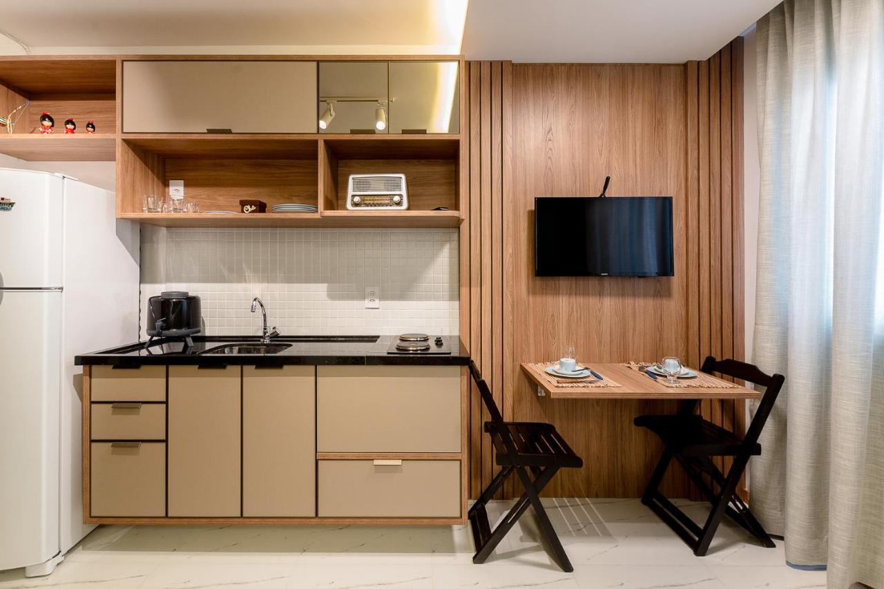 Apartamento 802 Nascente Luxuoso Vista Mar Vaga Privativa Salvador Esterno foto